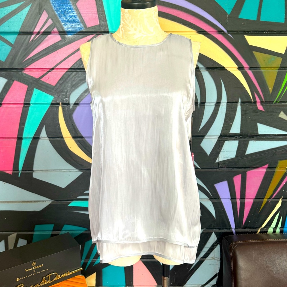 NWT Vince Camuto Silvery Tunic, size Medium